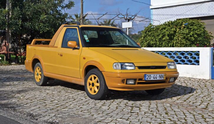 A Classic Skoda Felicia Fun pick-up
