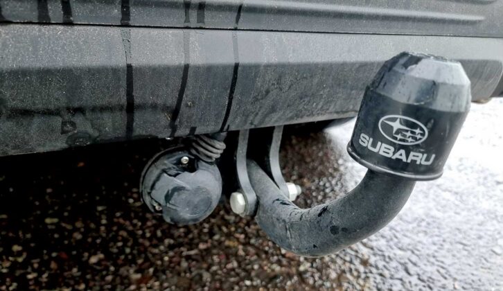 The towbar and electrics