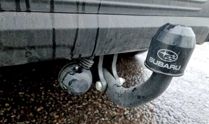 The towbar and electrics