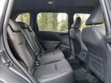 The legroom in the back seats