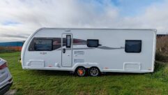 The stolen Swift caravan