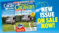 The new issue of Practical Caravan is now on sale