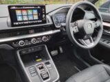 The touchscreen in the CR-V