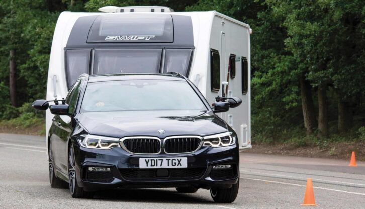 A BMW 5 Series Touring