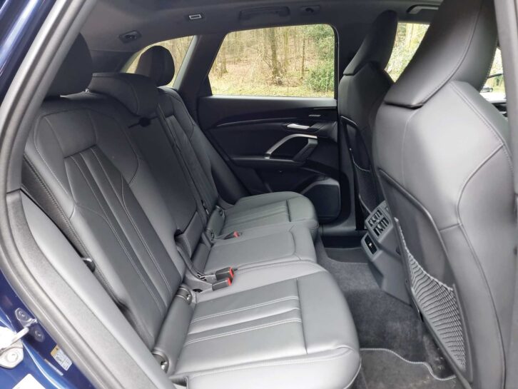 The back seats
