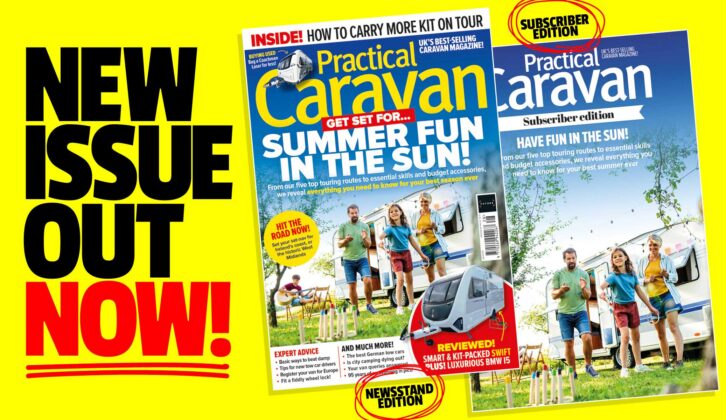 Issue 507 of Practical Caravan is now on sale