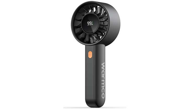 Warmco 5000mAh portable fan