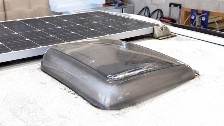 Removing the rooflight