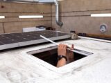 Creating the cable hole