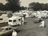 A busy campsite at Canwell Midlands Regional Meet