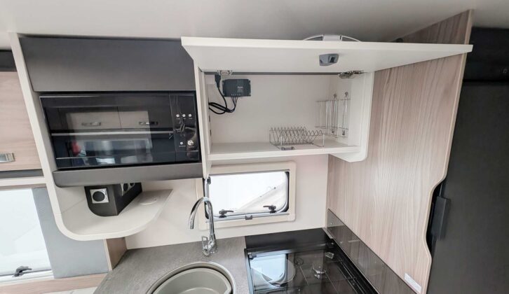 The lockers in the kitchen
