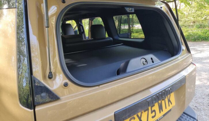 The tailgate window