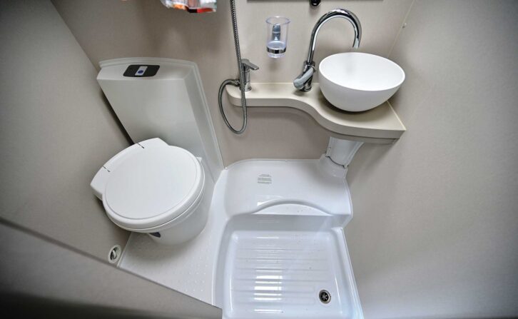 The central washroom