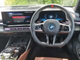 The dash and steering wheel