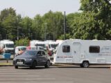 A towing course underway