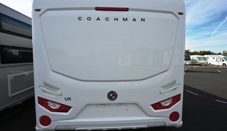 The back panel of the 2021 Laser 650