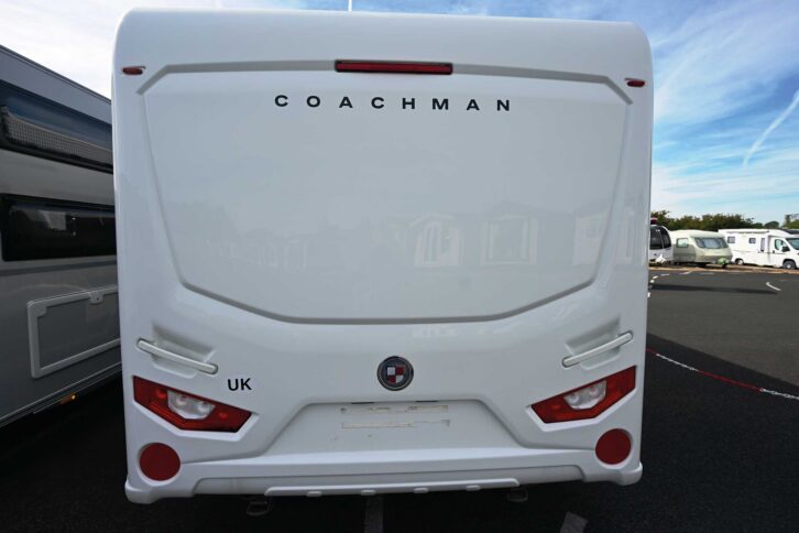 The back panel of the 2021 Laser 650