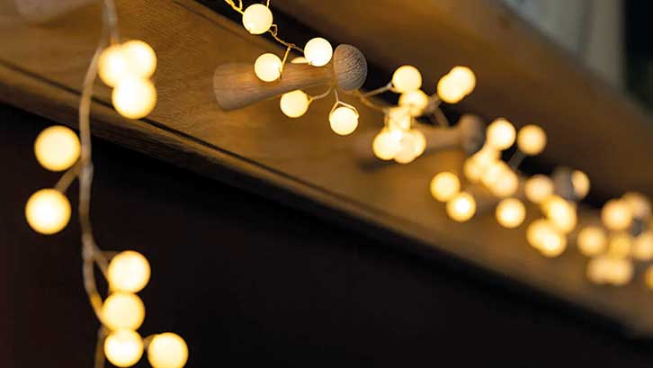 White Fairy Lights (Battery-operated)