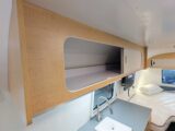 The locker above the kitchen