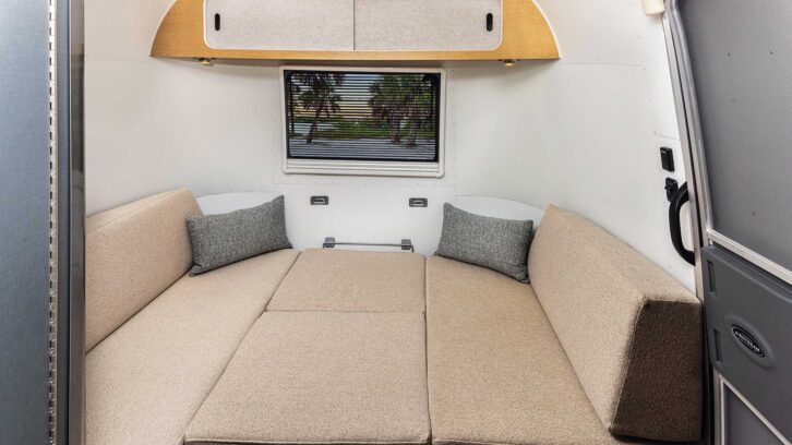 The American-sourced mattress in the World Traveler