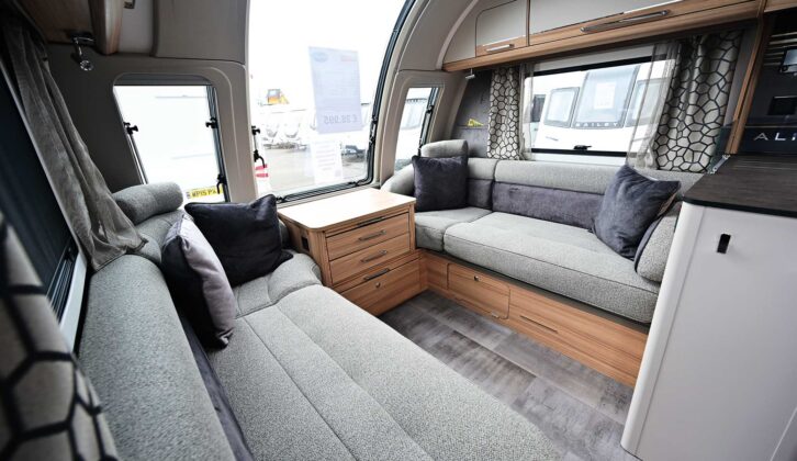 The lounge in the Bailey