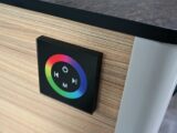 The switch for the mood lighting