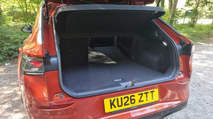 The boot in the Ford Puma
