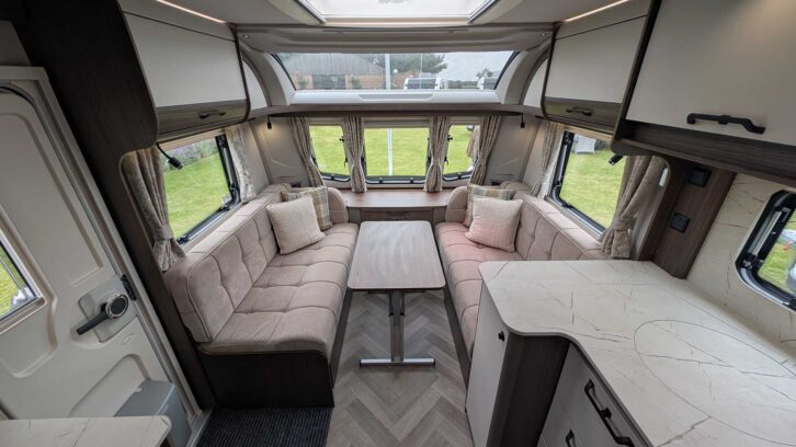 The lounge in the Acadia