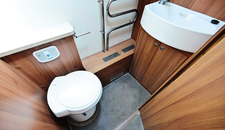 The side toilet room