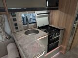 The kitchen in the Bailey Unicorn Grande Cordoba