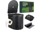 A Portable Camping Toilet