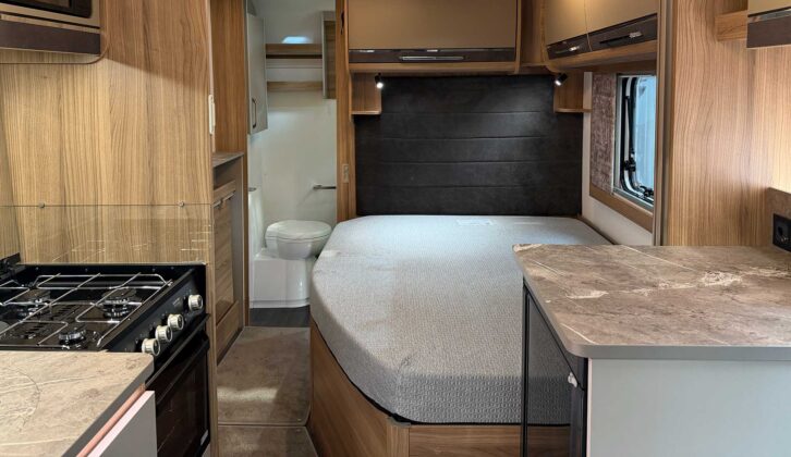Looking rearwards in the Bailey Unicorn Lite Valencia