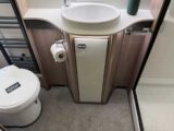 The washroom in the Conqueror 565