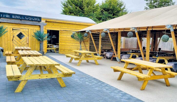 Concierge Camping’s on-site bar