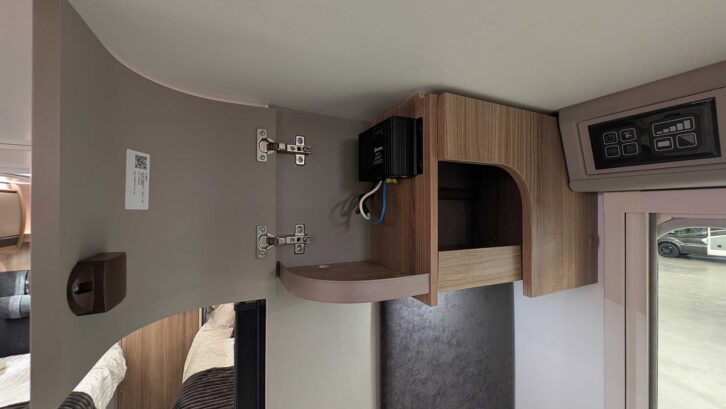 Storage provided in the Bailey