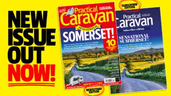 The new issue of Practical Caravan is on sale now